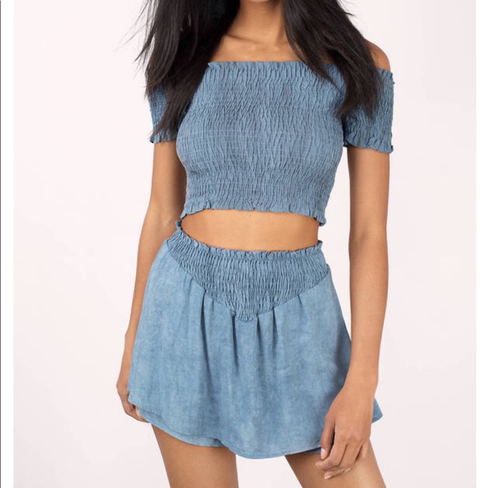 TOBI Shorts & Top Set